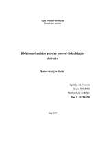 Konspekts 'Elektromehāniskie pārejas procesi elektriskajās sistēmās', 1.