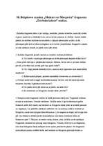 Konspekts 'Romāna "Meistars un Margarita" fragmenta analīze', 1.