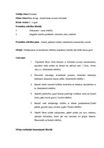 Konspekts 'Integrēta nodarbība pirmsskolā', 1.