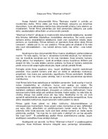 Eseja 'Eseja par filmu "Sherman’s March"', 1.