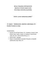 Konspekts 'Multikulturālās sabiedrības Lielbritānijā, ASV, Kanādā, Francijā un Latvijā', 1.