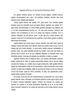 Eseja 'Agrārā reforma un tās nozīme Latvijas dzīvē', 1.