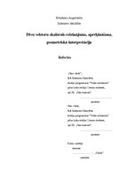 Prakses atskaite 'Divu vektoru skalārais reizinājums, aprēķināšana, geometriskā interpretācija', 1.