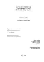 Diplomdarbs 'Autortiesības interneta vidē', 1.