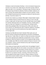 Eseja 'The Power of Space: How Architecture Shapes Human Experience', 1.