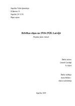 Referāts 'Brīvības cīņas Latvijā', 1.