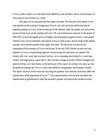 Referāts 'Brain Down the Drain or the Loss of Human Capital of Latvia', 5.