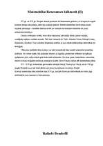 Referāts 'Matemātika renesanses laikmetā', 1.