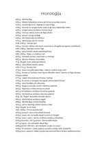 Konspekts 'Hronoloģija', 1.