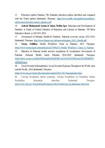 Referāts 'Pakistānas ekonomika un sociālā attīstība', 20.