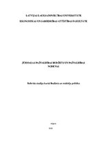 Referāts 'Jūrmalas pašvaldības budžets', 1.