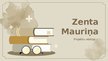 Prezentācija 'Zenta Mauriņa', 1.