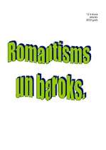 Referāts 'Romantisms un baroks', 11.