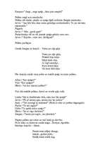 Konspekts 'Ziemassvētki ar pelītēm, scenārijs', 3.