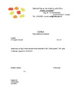 Paraugs 'Izziņas paraugs', 1.