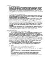 Konspekts 'Eksistenciālisms', 1.