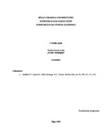 Konspekts 'Noslāņošanās. Ievads socioloģijā', 4.