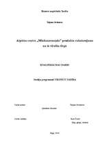 Diplomdarbs 'Atpūtas kompleksa "Minhauzena Unda" produkta raksturojums un tā virzība tirgū', 1.