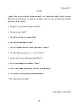 Referāts 'Vidusskolēnu slodze mācību procesā', 20.