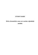 Referāts 'Brīvas ekonomiskās zonas Latvijā', 1.