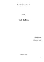 Referāts 'Šarls Bodlērs', 1.