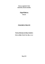 Prakses atskaite 'Prakses atskaite', 1.