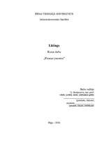 Referāts 'Līzings, autolīzinga iespējas Latvijā', 1.