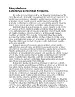 Eseja 'Sarežģītas personības tēlojums', 1.
