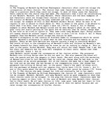 Eseja 'Macbeth- Choices', 1.