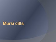 Referāts 'Mursi cilts', 1.