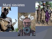 Referāts 'Mursi cilts', 10.
