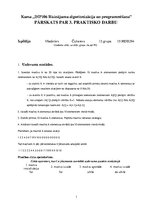 Paraugs 'Pārskats par trešo praktisko darbu', 1.