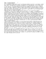 Eseja 'Why a Graduate Degree?', 1.