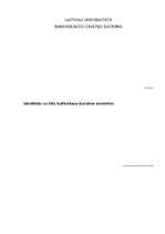 Referāts 'Identitāšu un tēlu kultivēšana žurnālos sievietēm', 1.