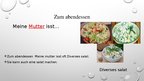 Prezentācija 'Essen in Meiner Familie', 12.