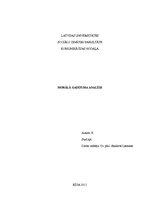 Referāts 'Morālās situācijas analīze', 1.