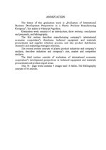 Diplomdarbs 'Starptautisko ekonomisko sakaru attīstības perspektīvu novērtēšana plastmasas iz', 5.