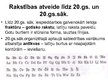 Prezentācija 'Latviešu rakstu valodas attīstība', 20.