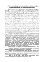 Eseja 'Vai vēsturisko interpretāciju izmantošana politiskiem mērķiem ir obligāti nepiec', 1.