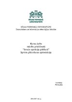 Konspekts 'Sprintu plānošanas optimizācija', 1.