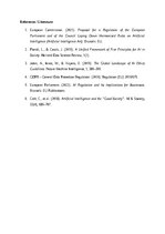 Eseja 'EU regulation for AI', 8.