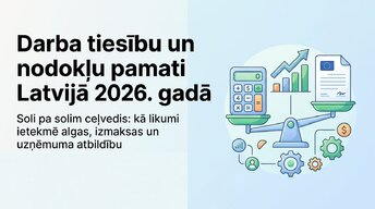 Prezentācija 'Darba tiesību un nodokļu pamati Latvijā', 1.