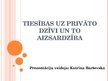 Prezentācija 'Tiesības uz privāto dzīvi', 1.