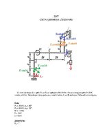 Paraugs 'Teorētiskā mehānika. Cieta ķermeņa līdzsvars', 2.