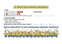 Prezentācija 'Matemātika ar Minioniem: slepenās misijas un uzdevumi 1.–2. klasei', 15.