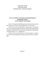 Konspekts 'Centrālās un Austrumeiropas valstu sadarbība', 1.