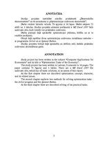 Referāts 'Optimizācijas uzdevumi ekonomikā', 2.