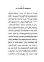 Eseja 'Tava emocionālā inteliģence', 1.