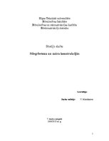 Paraugs 'Stiegrbetona un mūra konstrukcijas', 1.