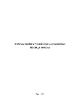 Referāts 'Īpašuma tiesību civiltiesiskās aizsardzības līdzekļu sistēma', 1.